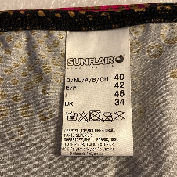 Sunflair® 2-PC Bikini Swimsuit Multicolour Set - Sz 10 D-Cup Top / Bottom* - Picture 12 of 16